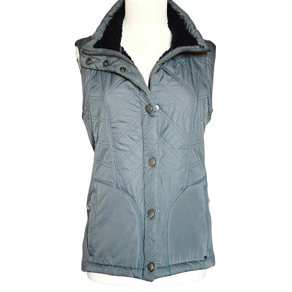 Prana Diva Vest Olive Green Small
